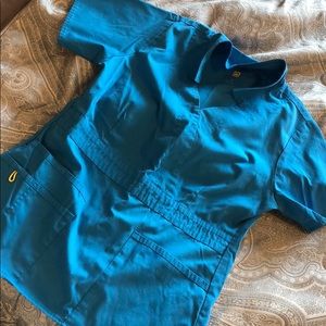 Super cute nursing medical scrubs top